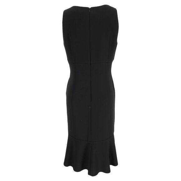 Max Mara Midi Dress in Black Polyester - threedaughtersproperties.com